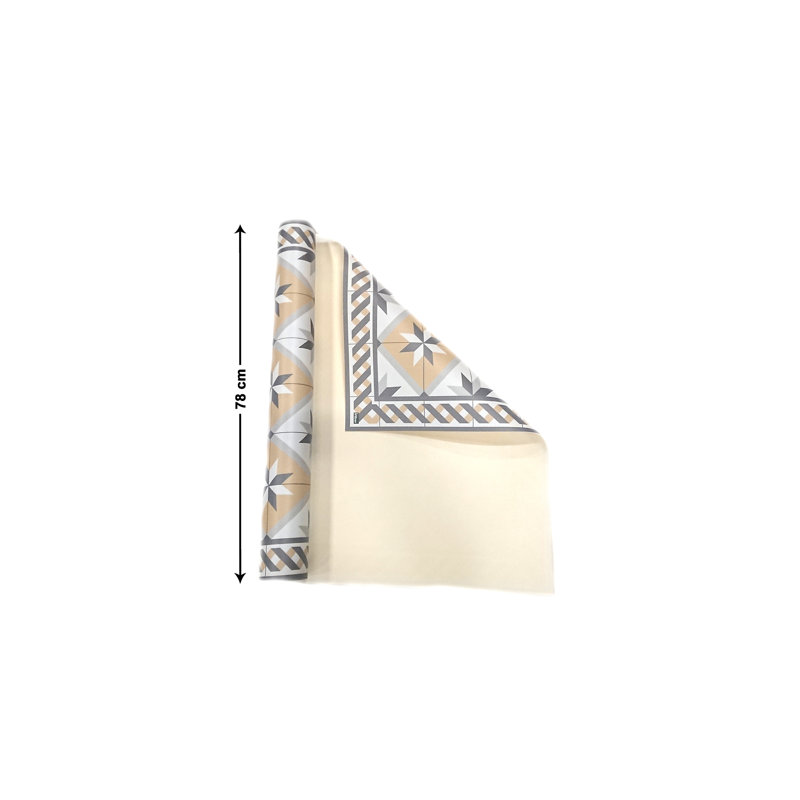 Abaigael Geometric Area Rug, Runner 78 x 225cm