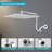 Rain Adjustable Shower Head 2.0 GPM GPM-86003578