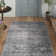 Lanett Oriental Blue/Gray Area Rug