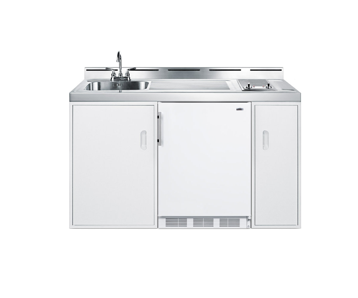Summit Compact Kitchen C60ELGLASS | Fridge.com