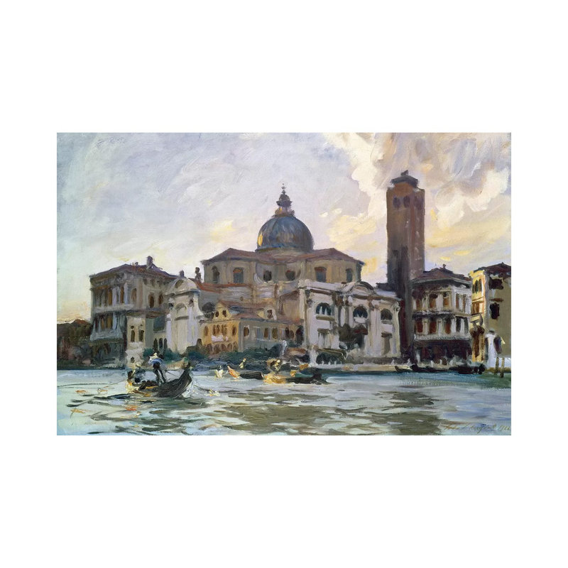 Palazzo Labia, Venice, 1913 by John Singer Sargent - Wrapped Canvas Gallery-Wrapped Canvas Giclée