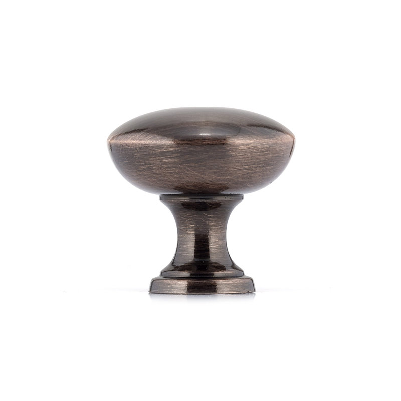Expression 1 3/16" Diameter Round Knob, Antique Copper
