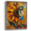 Impression encadrée FLORAL Series CDLxxxix - bois massif-1496012143