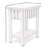 Monaco - Chairside Table - Blanc Finish