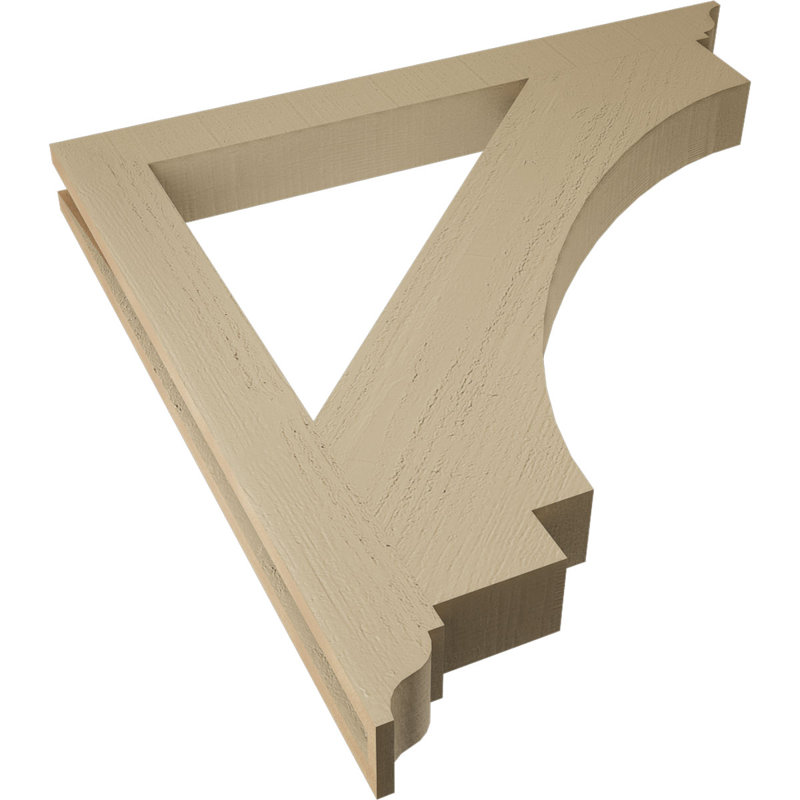 Support en bois de cèdre impérial traditionnel Imperial, H 36 po x l 3,5 po x P 36 po