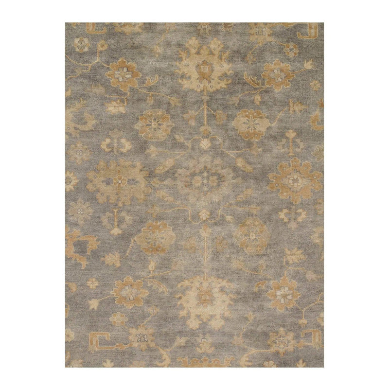 Tapis vert clair Isabelline - 8 pi x 10 pi