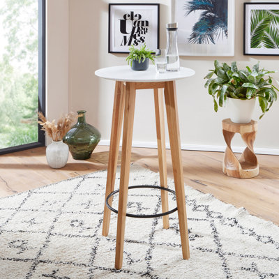 Sprague Round Solid Wood Base Dining Table