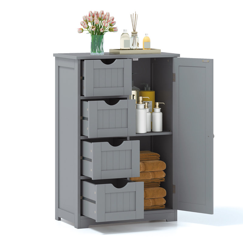 Mylinda Bathroom Cabinet, Gray