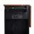 Kitchen Island with Glass Door Storage, Power Outlet and Open Shelves-129492564