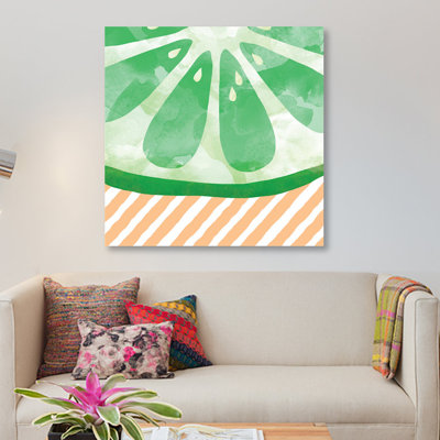 " Lime Abstract " by Orara Studio