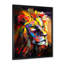 Zodiaque lion multicolore - Peinture-1343762686-1343762673