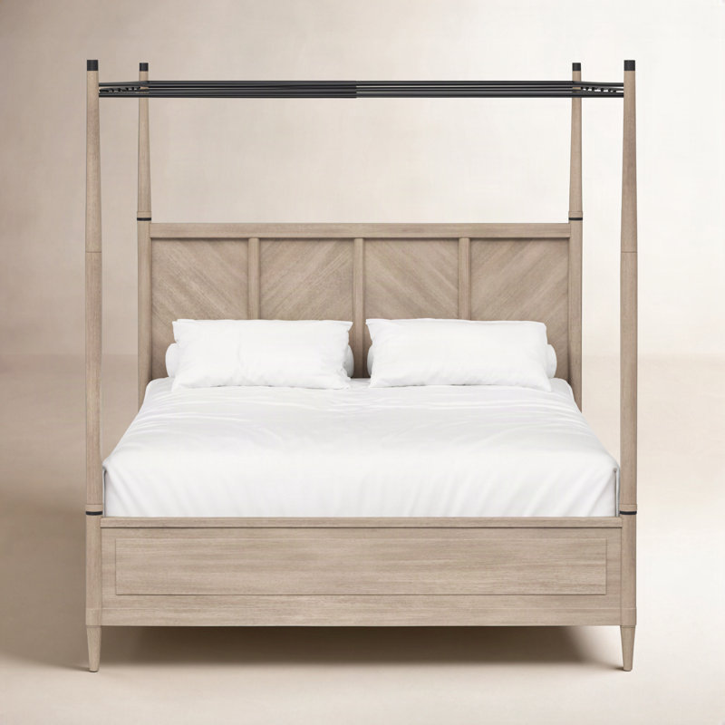 Leflore Heights Canopy Bed, Très grand