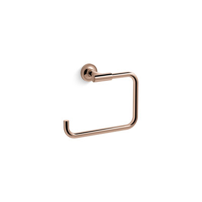 Purist® Wall Mounted Towel Ring for Bathroom, Metal Bathroom Hand Towel Ring