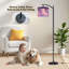  Lampe sur pied Arc adorable ourson en peluche Dreamy Pastel Clouds Neon Hearts Stars