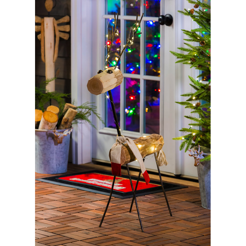 Figurine de pelouse renne
