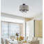 Plafonnier semi-encastré 4 lumières 17 po Dusin-61869714-61751748-61751747