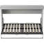 Lit simple pliant gris - Robuste, maximisant l'espace dans l'armoire