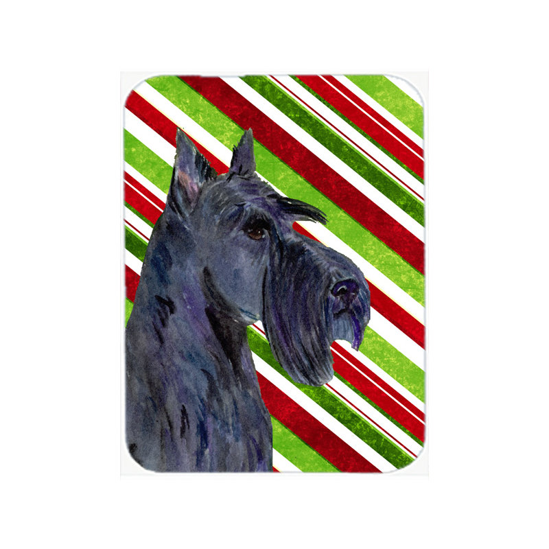 Planche à découper en verre de noël terrier en forme de noël en forme de noël en forme de "the vacances allée écossais