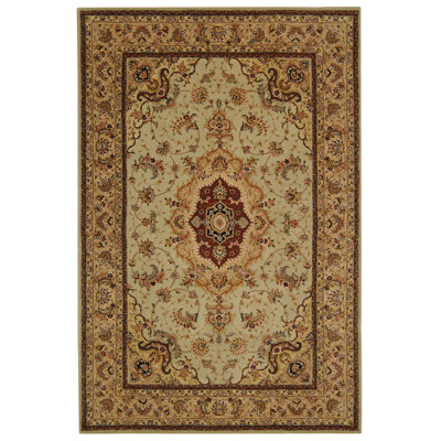 Persian Court Silk & Wool Pile Rug