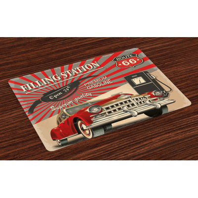 Talbot Cars Poster Placemat