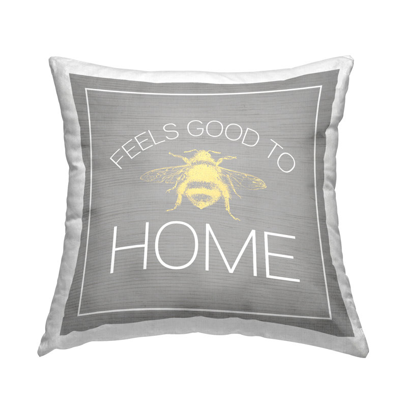 Coussin décoratif «Good To Bee» par Daphne Polselli