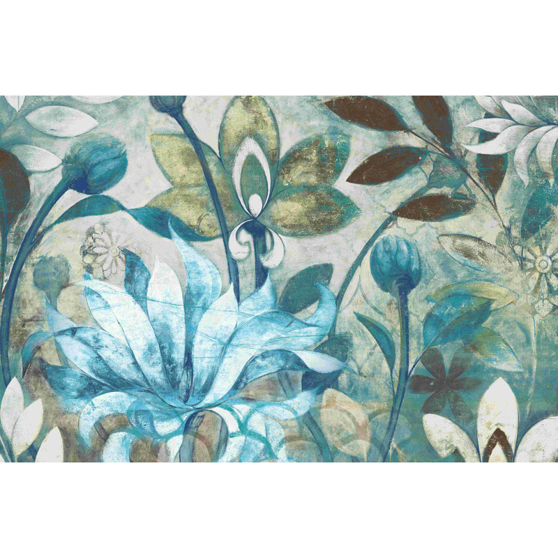 «Delicate Flowers Light», impression sur toile tendue, H 20 po x l 30 po
