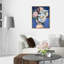 «Beautiful Floral Hair», impression sur toile-77337571-77337583