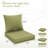 22"W X 24"D Outdoor Deep Seat Cushion Set Outdoor Seat/Back Cushion-982000933