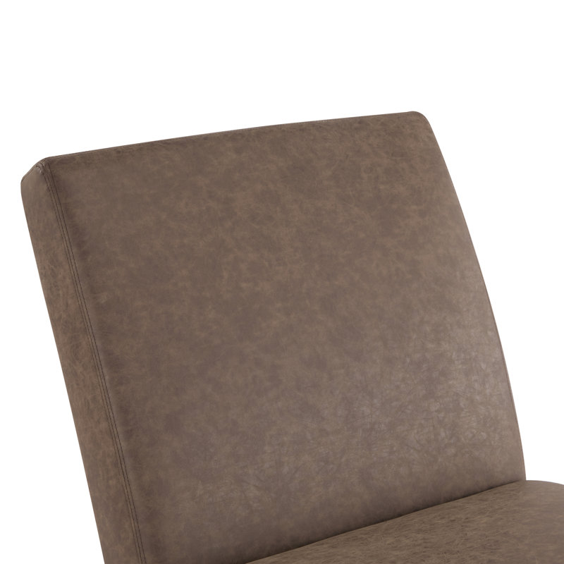 Chaise longue rembourrée incurvée pour le salon