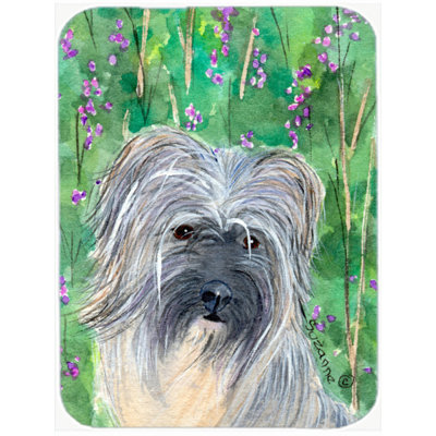 Caroline's Treasures Berger des Pyrenees Glass Cutting Board