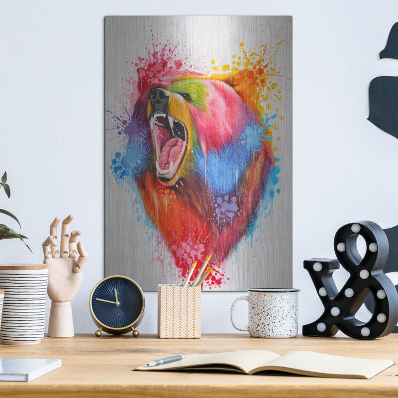 «Oso Splash» d'Ivan Negrete, H 16 po x l 12 po