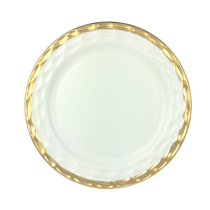 Assiette plate 11 po Truro, Or