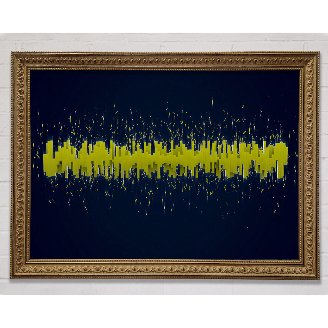 Equalizer Gerahmter Druck Wandkunst