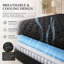 Matelas hybride en mousse mémoire et gel de fermeté moyenne de 14 pouces avec CertiPUR-US-144399522