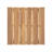 Wood Side Table In Simple Style, , 19.46In W X D 15In H, Brown, Assembly Required Fashionable Minimalist End Table, Closed Slat, 15In,