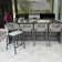 Patio Bar Stool with Cushion