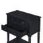 Console étroite, canapé mince avec trois tiroirs de rangement et tablette inférieure pour les espaces compacts-960232490