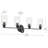 32.25" 4-Light Vanity Light with Fluted Glass-108202055-108202054