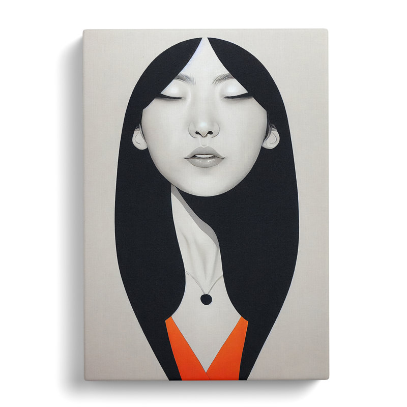 Shape Of A Woman - Wrapped Canvas, 60cm H x 40cm W x 3cm D