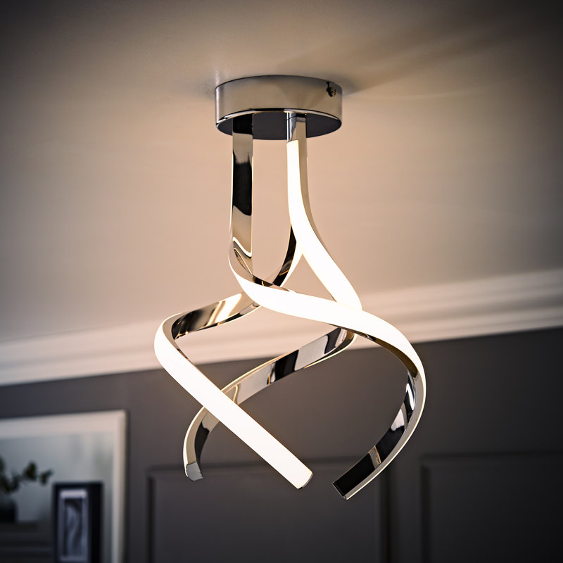 Cohenn Plastic LED Flush Mount