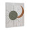 Sun & Moon in Minimal Style Canvas Wall Art, design by Daniela Santiago