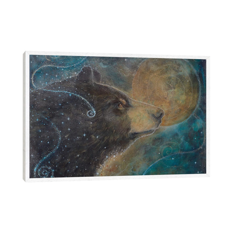 Cosmic Memory by Cathy McClelland - Gallery-Wrapped Canvas Giclée on Canvas, 66.04 cm H x 45.72 cm W, White Framed