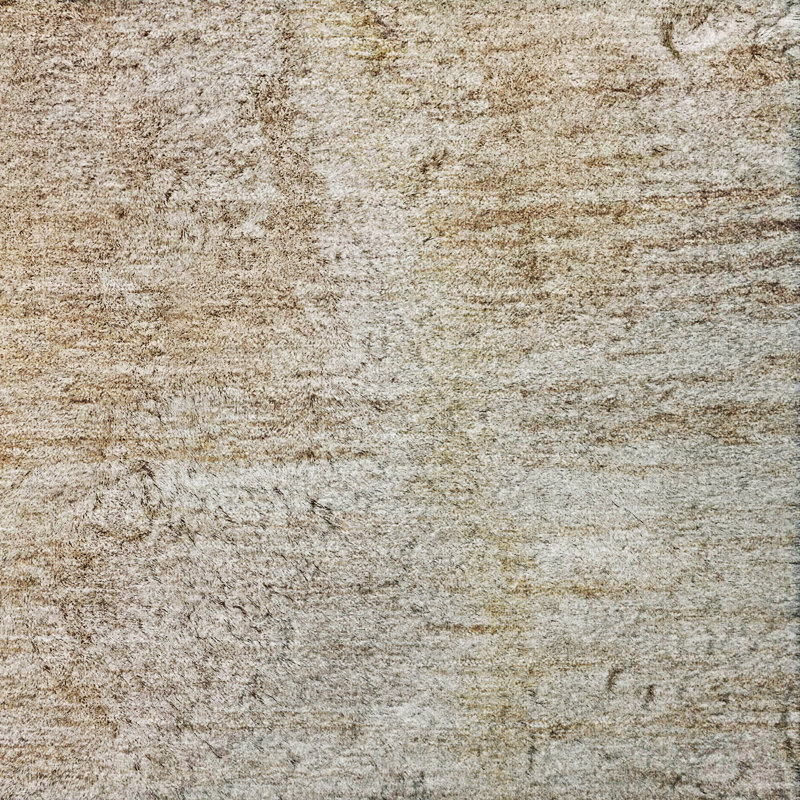 Tapis à poil long de qualité supérieure lavable à la machine ADS650, Brown, 9' x 12'