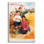 «Two Girls And A Boy» par Vintage Posters, art mural en verre acrylique-1873858105