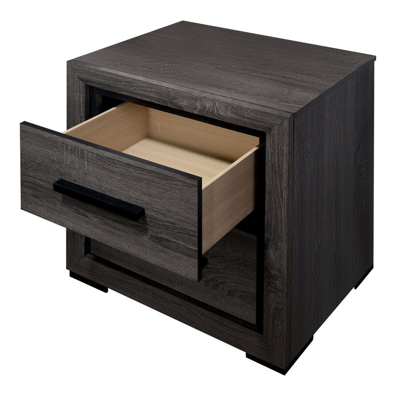 Ensemble de chambre à coucher 3 pièces Camile, Grand, 3 Pcs: Bed, 2 Nightstands
