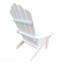 Chaise Adirondack pour enfants en bois pour l'extérieur ou l'intérieur, blanc