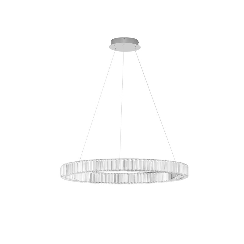 1 - Light Cylinder LED Chandelier
