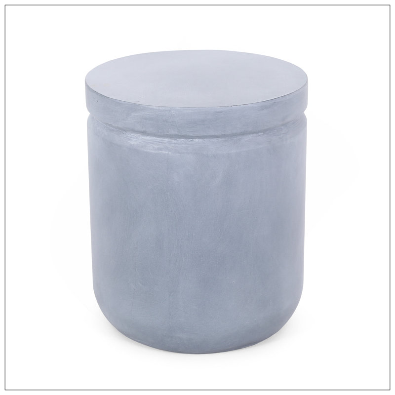 Table de bout d'extérieur en béton