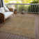 Machine Washable Indoor/Outdoor Claudian ACN1633 Taupe Rug
