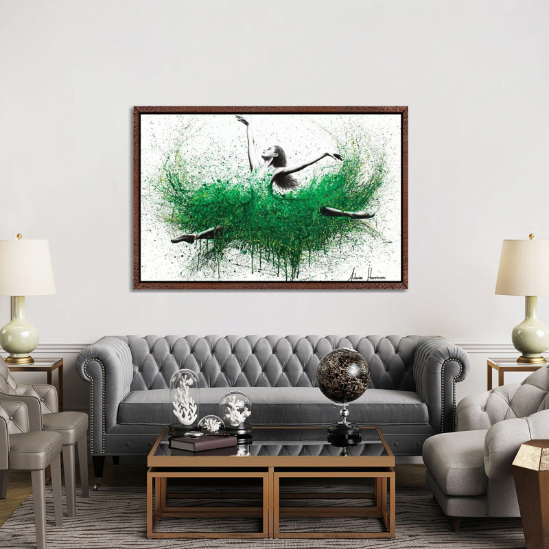 Pride And Perseverance by Ashvin Harrison - Print on Canvas, Classic Brown Wood Framed, 66.04 cm H x 45.72 cm W x 1.91 cm D